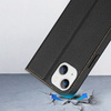 Dux Ducis Skin X2 etui do iPhone 14 Plus pokrowiec z magnetyczną klapką czarny