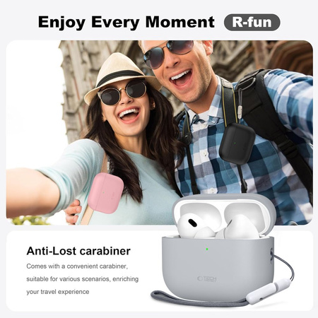 TECH-PROTECT SILICONE APPLE AIRPODS PRO 3 LAVENDER