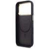 Etui Guess Perforated 4G MagSafe do iPhone 17 Pro Max niebieski