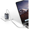 USAMS ŁADOWARKA SIECIOWA 45W GaN 2XUSB-C DO TELEFONÓW IPHONE XIAO
