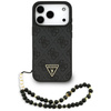 Etui Guess 4G Strap Triangle Logo        MagSafe do iPhone 17 Pro czarny