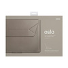 UNIQ etui Oslo laptop Sleeve 14" szary/stone grey