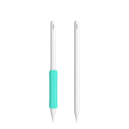 Stoyobe Silicone Holder zestaw uchwytów silikonowych dla Apple Pencil 1 / Apple Pencil 2 / Huawei M-Pencil  ciemnoniebieski+jasnoniebieski+czarny (3 szt.)