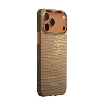 Pitaka Ultra-Slim Case, Golden Glint - iPhone 17 Pro
