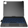 Etui Typecase Flexbook Touch             z klawiaturą do iPad Air 11" 2024/2025 szary