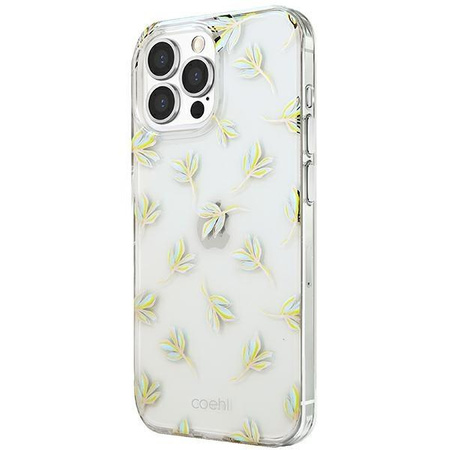 Etui Uniq Coehl Fleur na iPhone 13 Pro / 13 - niebieskie