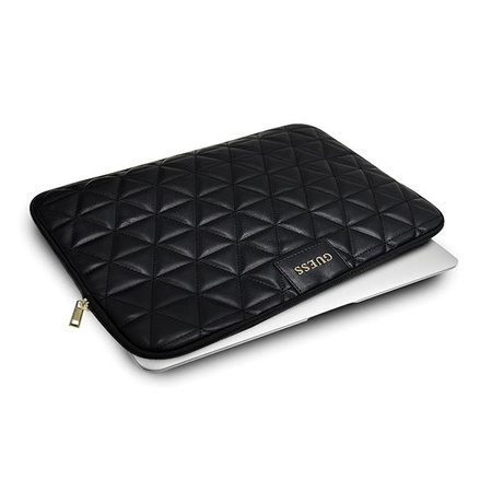 Etui Guess Quilted na laptopa 13" - czarne