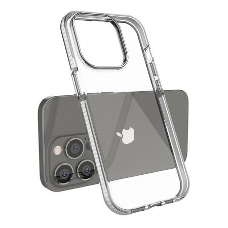 HURTEL ETUI CASE SILIKONOWE DO IPHONE 14 PRO POKROWIEC Z RAMKĄ SPRING