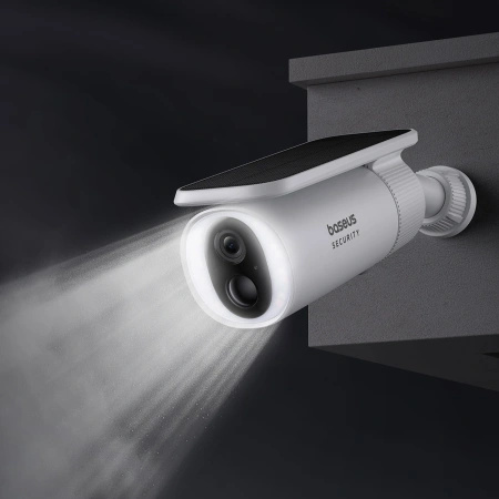Zewnętrzna kamera Baseus Security S1 2K - biała