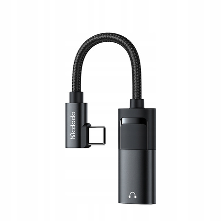 Mcdodo phone adapter, USB C, mini jack 3.5mm, with DAC CA-1880