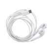 Słuchawki do telefonu Mcdodo przewodowe Element USB typ-C białe