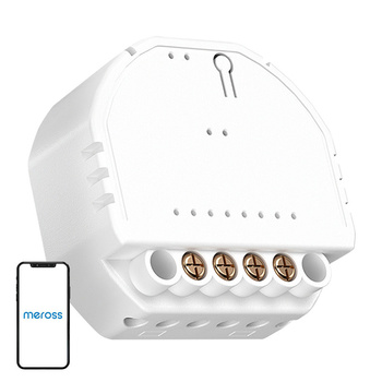 MEROSS INTELIGENTNY PRZEŁĄCZNIK ŚCIENNY WIFI DO ALEXA GOOGLE ASSISTANT