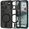 Etui Tech-Protect MagMat MagSafe na Nothing Phone 3 - czarno-przezroczyste