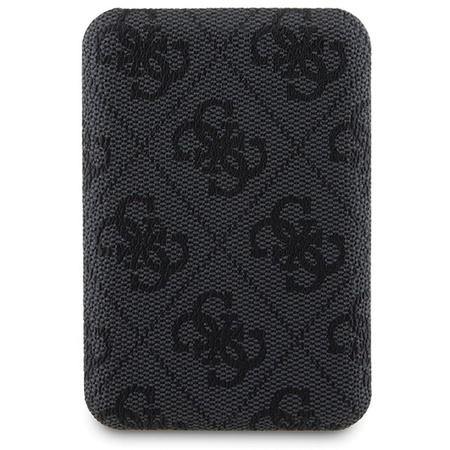 Zestaw Guess GUBPM5N614GEMGK iPhone11 6.1 hardcase + Powerbank 5000mAh MagSafe czarny/black 4G Metal Logo