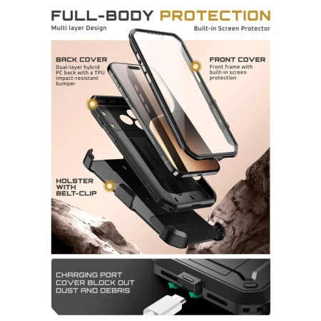 SUPCASE ETUI UB PRO DO IPHONE 17 PRO OCHRONA PRZED ZARYSOWANIAMI