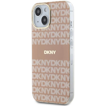 DKNY POKROWIEC DO IPHONE 15 14 13 6.1 DO MAGSAFE MONO & STRIPE HARDCASE