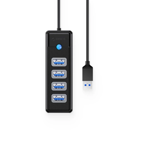 ORICO HUB WIELOFUNKCYJNY PW4U-U3 DO LAPTOPA 4x USB-A 3.0 ZŁĄCZE DO URZĄDZEŃ