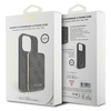 Zestaw Guess GUBPM5N614GEMGK iPhone11 6.1 hardcase + Powerbank 5000mAh MagSafe czarny/black 4G Metal Logo