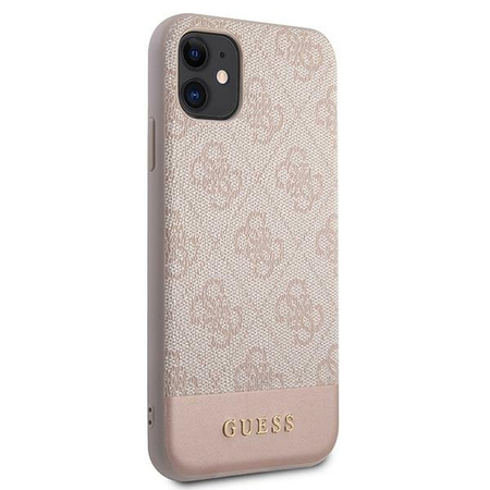 GUESS CASE DO IPHONE 11 XR 6,1 4G STRIPE COLLECTION Z REGULOWANĄ OCHRONĄ