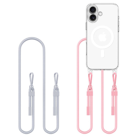 TECH-PROTECT FLEXAIR CHAIN CASE DO IPHONE 16 MAGNETYCZNE OCHRONA NA TELEFON