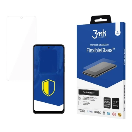 3MK FLEXIBLEGLASS DO MOTOROLA MOTO G54 POWER EDITION SZKŁO HIBRYDOWE