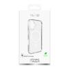 Etui Puro Lite Mag TPU+PC kompatybilne z MagSafe na iPhone 17 - przezroczyste z białym pierścieniem