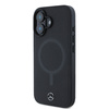 MERCEDES CASE HARDCASE DO IPHONE 16 6.1 DO MAGSAFE SKÓRZANE PLAIN SMOOTH