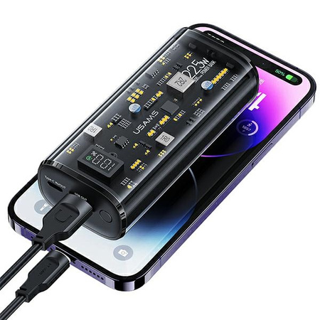 USAMS POWERBANK 9000MAH PD 20W DO TELEFONÓW IPHONE GALAXY SZYBKIE ŁADOWANIE