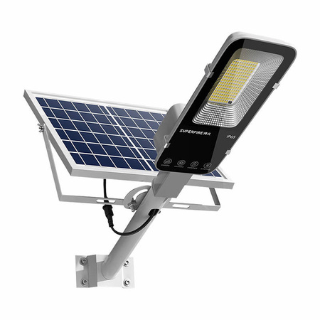 SUPERFIRE LAMPA SOLARNA LED 63W 500LM DO OGRODU 5000MAH ZASILANIE SOLARNE