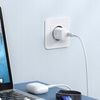 Ładowarka do telefonu Mcdodo nano GaN, USB-C PD QC - 33W Biała