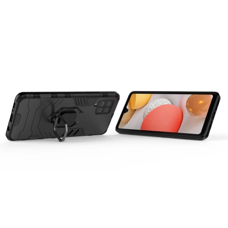 HURTEL RING ARMOR PANCERNE ETUI DO SAMSUNG GALAXY A42 5G Z MAGNETYCZNYM