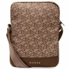 Guess Torba GUTB10HGCFSEW 10 brązowy/brown GCube Stripe Tablet Bag