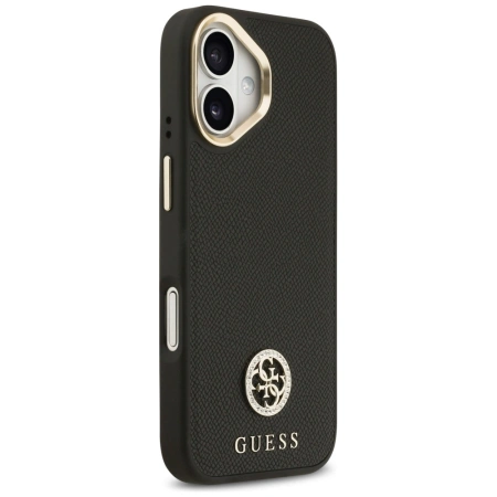 GUESS ETUI GRAINED STRASS LOGO DO IPHONE 17 MAGSAFE DESIGNERSKIE