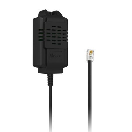 Sonoff czujnik temperatury i wilgotności względnej (RH) RJ11 0,5m czarny (THS01)