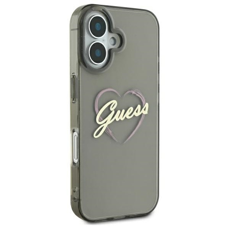 GUESS ETUI HARD CASE DO IPHONE 16 PLUS 6.7 4G IML HEART ZASKAKUJĄCA OCHRONA