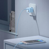 MCDODO SZYBKA ŁADOWARKA SIECIOWA DO TELEFONU ZASILACZ 2X USB USB-C 33W GAN