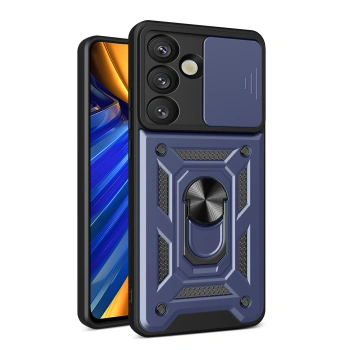 HURTEL ETUI PANCERNE DO SAMSUNG GALAXY S25 HYBRID ARMOR CAMSHIELD Z RINGIEM