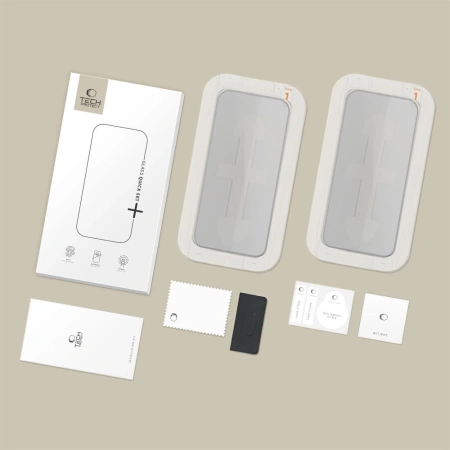 TECH-PROTECT SZKŁO PRYWATYZUJĄCE QUICK SET SPY+ DO IPHONE 15 16 2-PACK