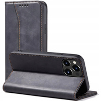Magnet Fancy Case etui do iPhone 13 Pro Max pokrowiec portfel na karty kartę podstawka czarny