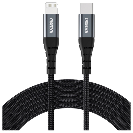 CHOETECH KABEL USB-C DO LIGHTNING DO IPHONE 12 13 14 15 480MB/S 1.2M MFI