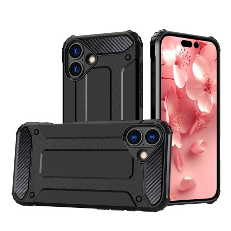 HURTEL ETUI HYBRID ARMOR PANCERNE DO APPLE IPHONE 16 OCHRONA PRZED UPADKIEM