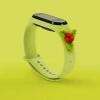 HURTEL STRAP XMAS OPASKA DO XIAOMI MI BAND 4 3 ZIELONY PASEK ŚWIĄTECZNY