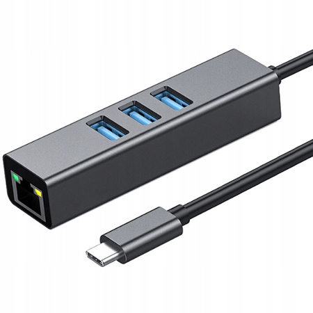 KARTA SIECIOWA HUB USB-C GIGABIT LAN 1000Mb RJ45