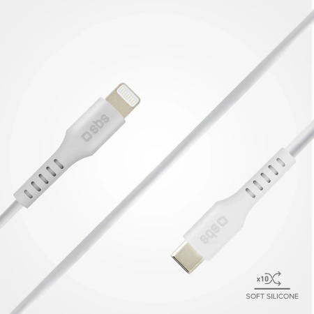 SBS KABEL TECABLELIGTC1W USB-C DO LIGHTNING DO APPLE Z CERTYFIKATEM MFI 1M