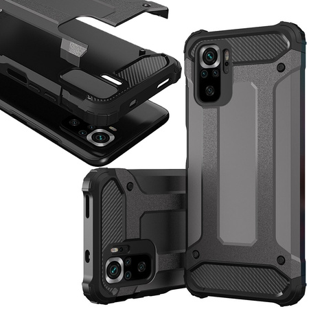 HURTEL ETUI HYBRID ARMOR PANCERNE POKROWIEC DO POCO X4 NFC 5G Z OCHRONĄ