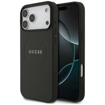 GUESS ETUI GRAINED RING MAGSAFE DO IPHONE 17 PRO MAX Z MAGSAFE PREMIUM