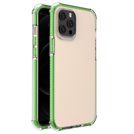 HURTEL SPRING ARMOR ETUI POKROWIEC DO IPHONE 11 PRO MAX ŻELOWY ELASTYCZNY