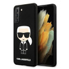 Karl Lagerfeld KLHCS21MSLFKBK S21+ G996 hardcase czarny/black Silicone Iconic