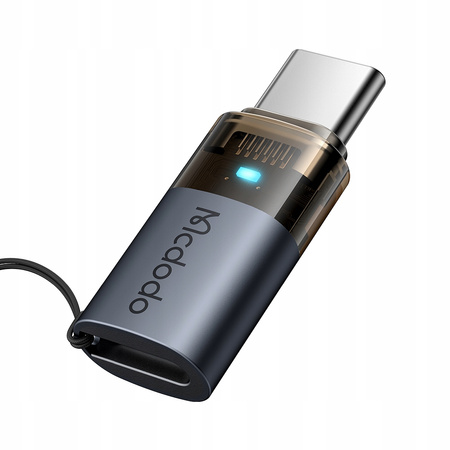 MCDODO ADAPTER PRZEJŚCIÓWKA USB-C USB TYP C DO LIGHTNING IPHONE 17 PRO LED