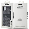 DKNY ETUI HARDCASE DO IPHONE 15 14 13 6.1 Z METALOWYM LOGO I MONO STRIPE